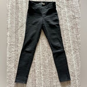 Old Navy Size 4 Mid Rise Super Skinny Jeans Elastic Waist